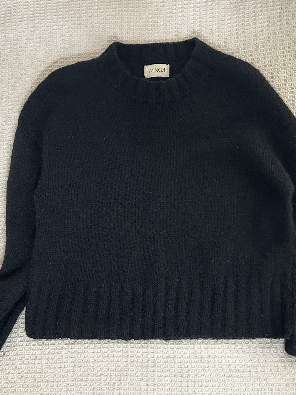 Made by MINGA Alissa Sweater in Black